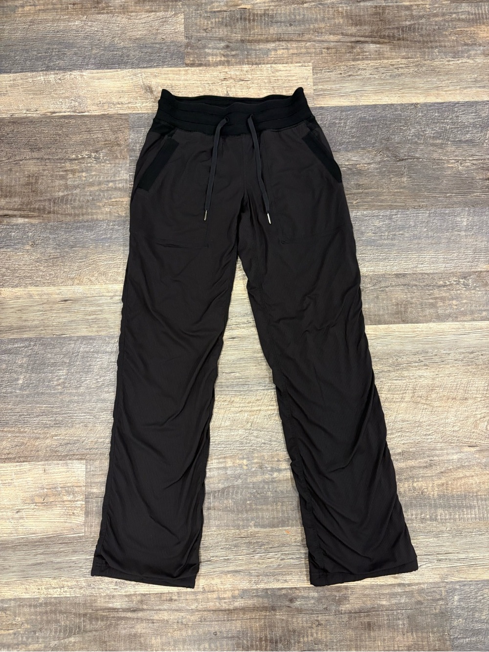 Lululemon Dance Studio Pant Mid-Rise Regular Full Length Black Size 4